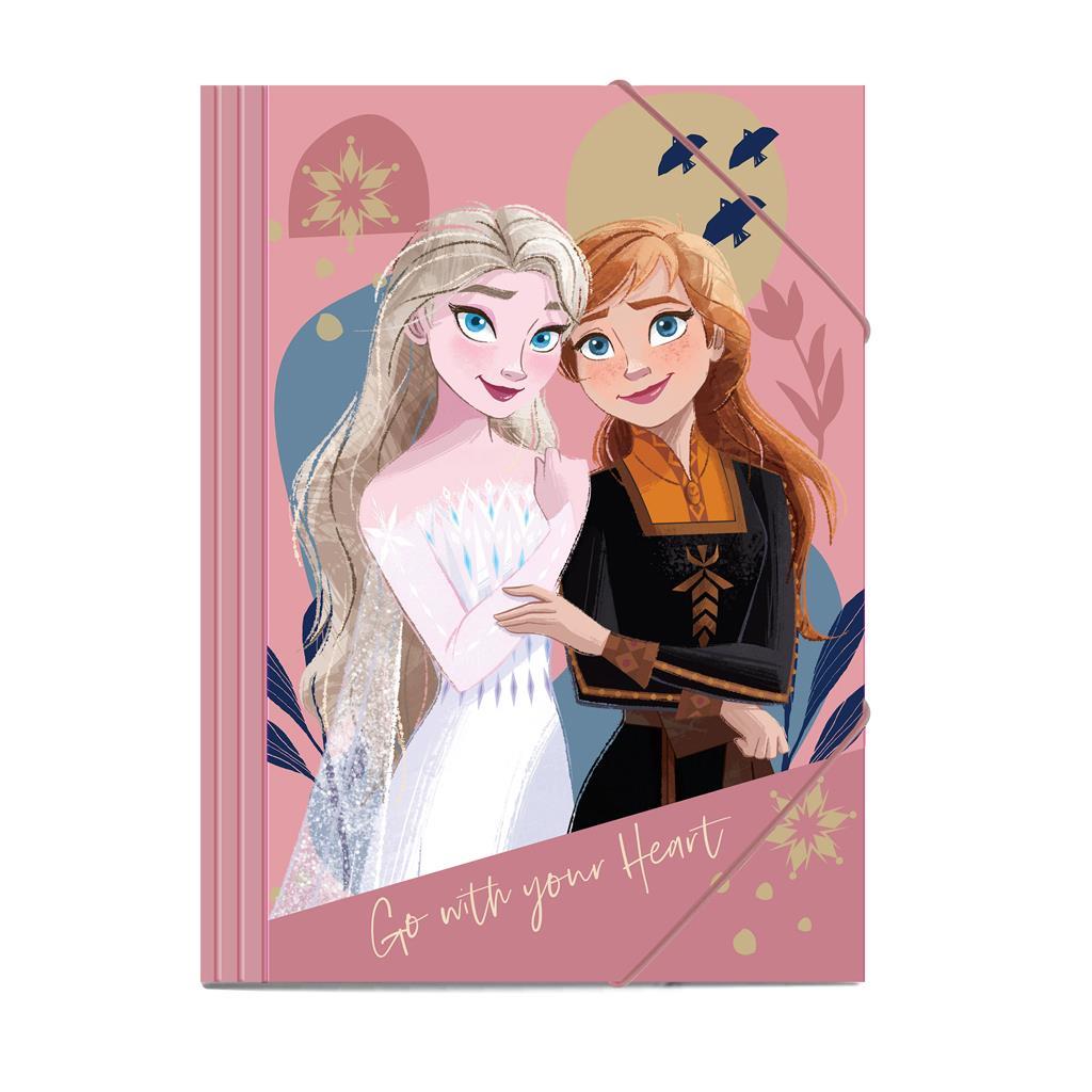 Frost Disney Snoddmapp A4 Elsa Anna