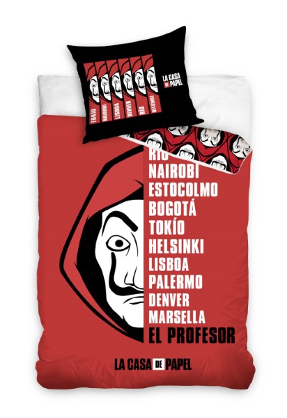 La Casa De Papel Bäddset