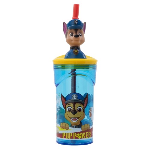 Paw Patrol Mugg med Sugrör 3D