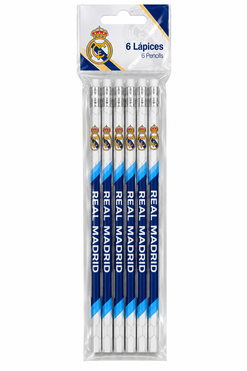 Real Madrid Blyertspennor 6-pack AS