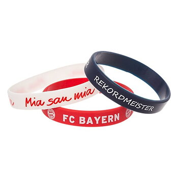 Bayern München Silikonarmband 3-pack