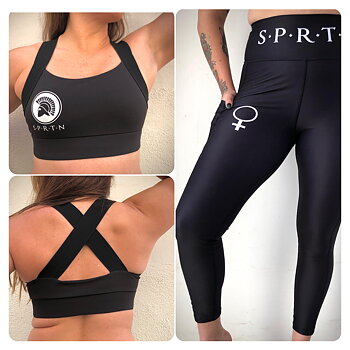 Package 7/8 Woman leggings + Mia Sports bra