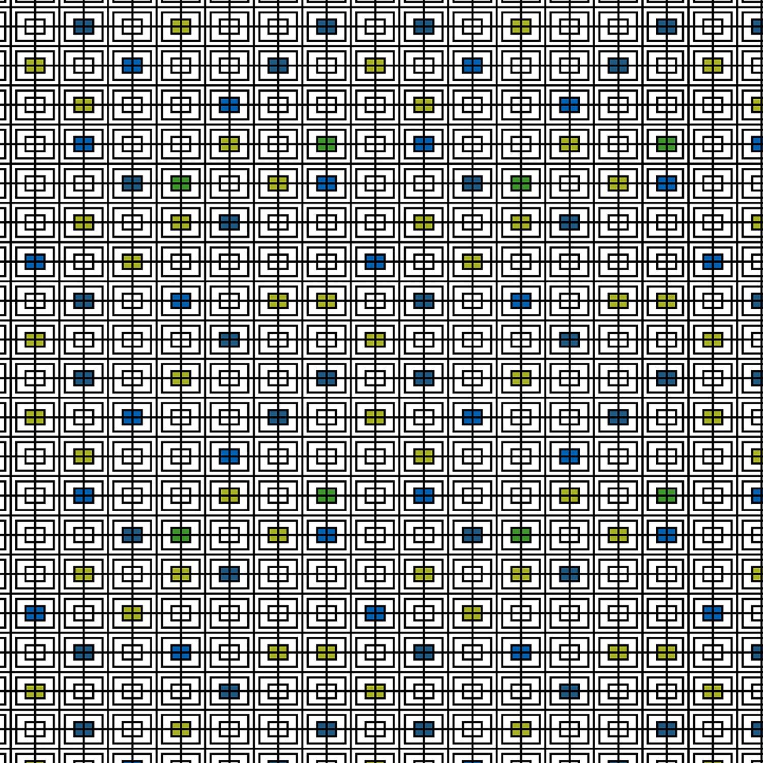 Blue/Green Double Squares - rutor