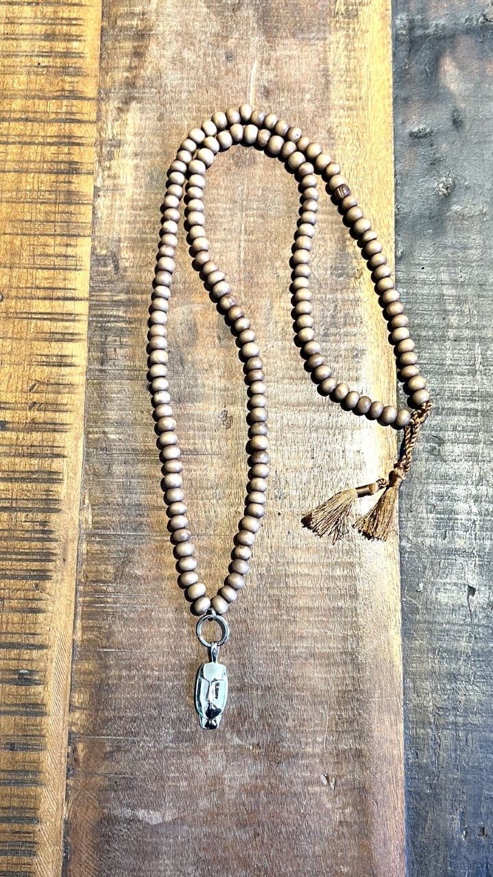  Necklace Face / brown