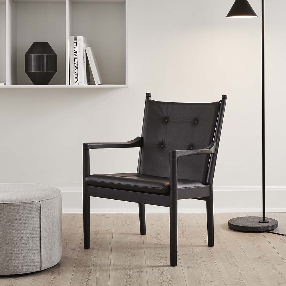 Wegner 1788 Lounge Chair Tyg -  Fredericia Furniture - 2