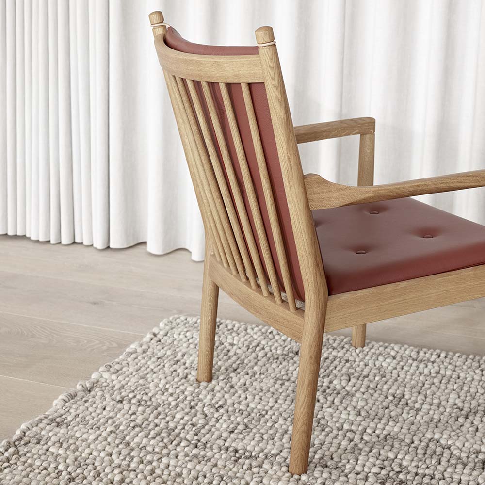 Wegner 1788 Lounge Chair Tyg -  Fredericia Furniture - 4