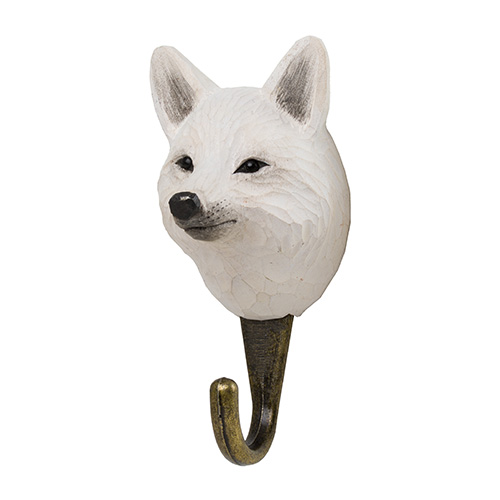 Hook Arctic Fox - Wildlife Garden Web Shop