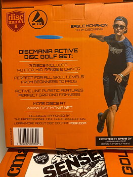 Discgolf Discmania Active 3-Disc Set A