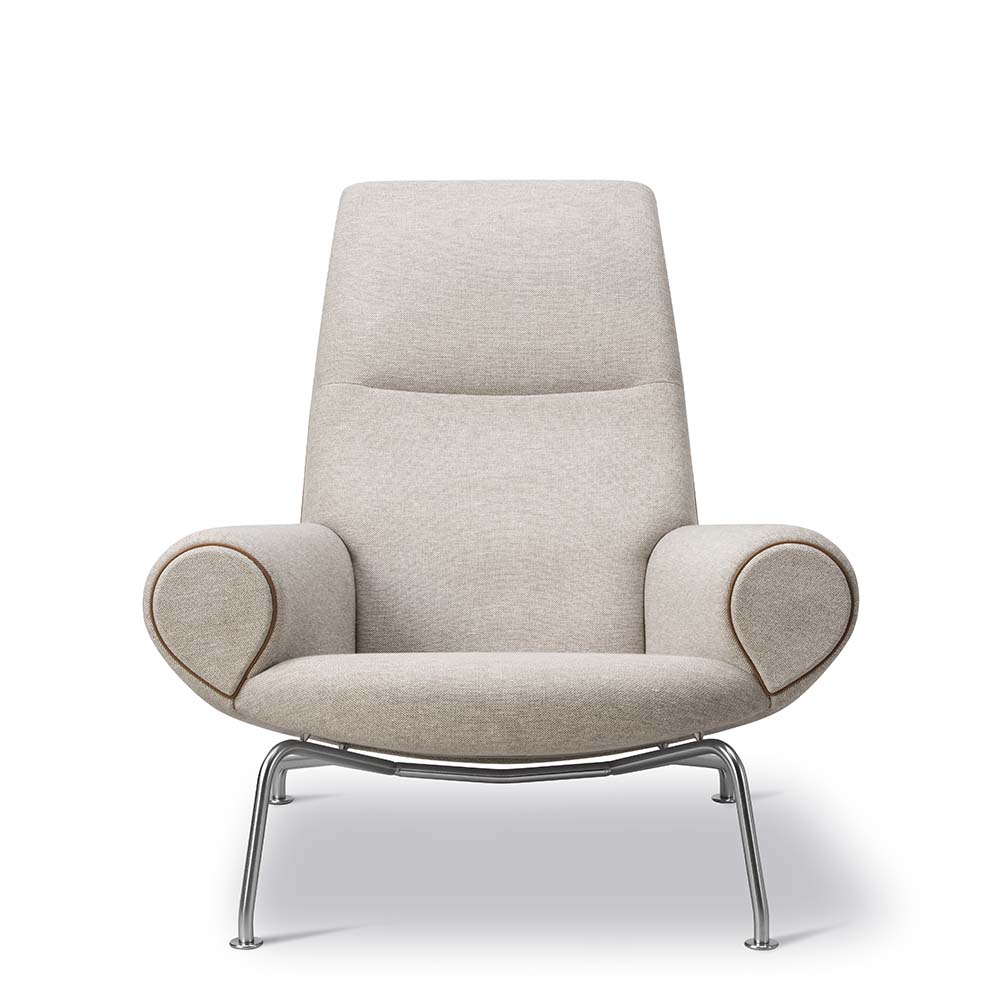  Wegner Queen Chair Fåtölj Tyg -  Fredericia Furniture - 3