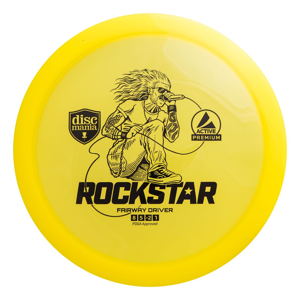Discgolf Discmania Active Premium Rockstar Gul