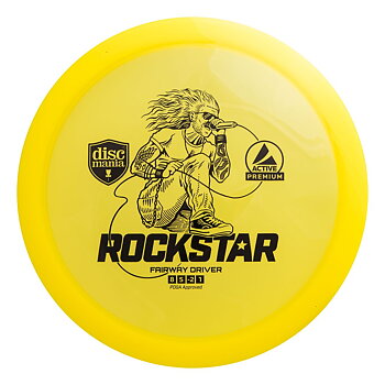 Discgolf Discmania Active Premium Rockstar Gul