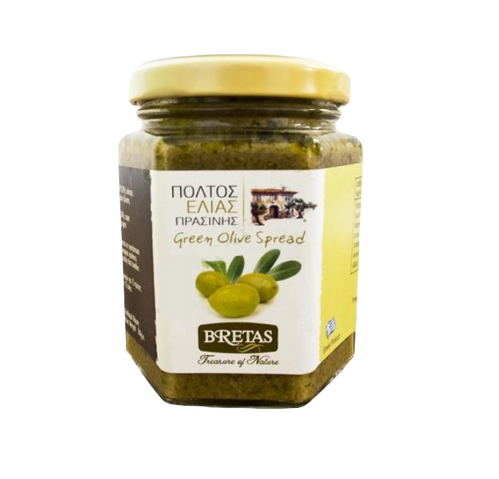 olive pâté of green olives 190g, bretas