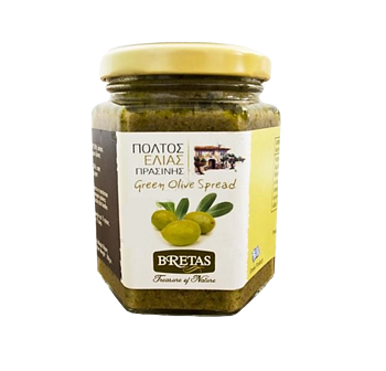 olive pâté of green olives 190g, bretas