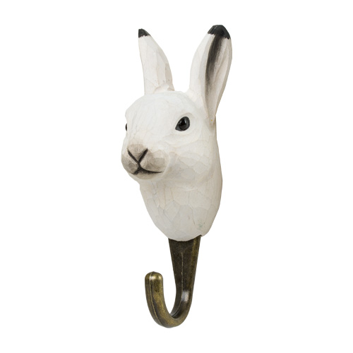 Hook Arctic Hare Wildlife Garden Web Shop