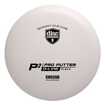 Discgolf Discmania D-line P2 Flex 2 173-176 Vit