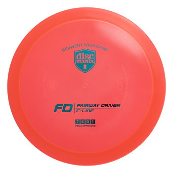 Discgolf Discmania C-Line FD 173-176 Röd