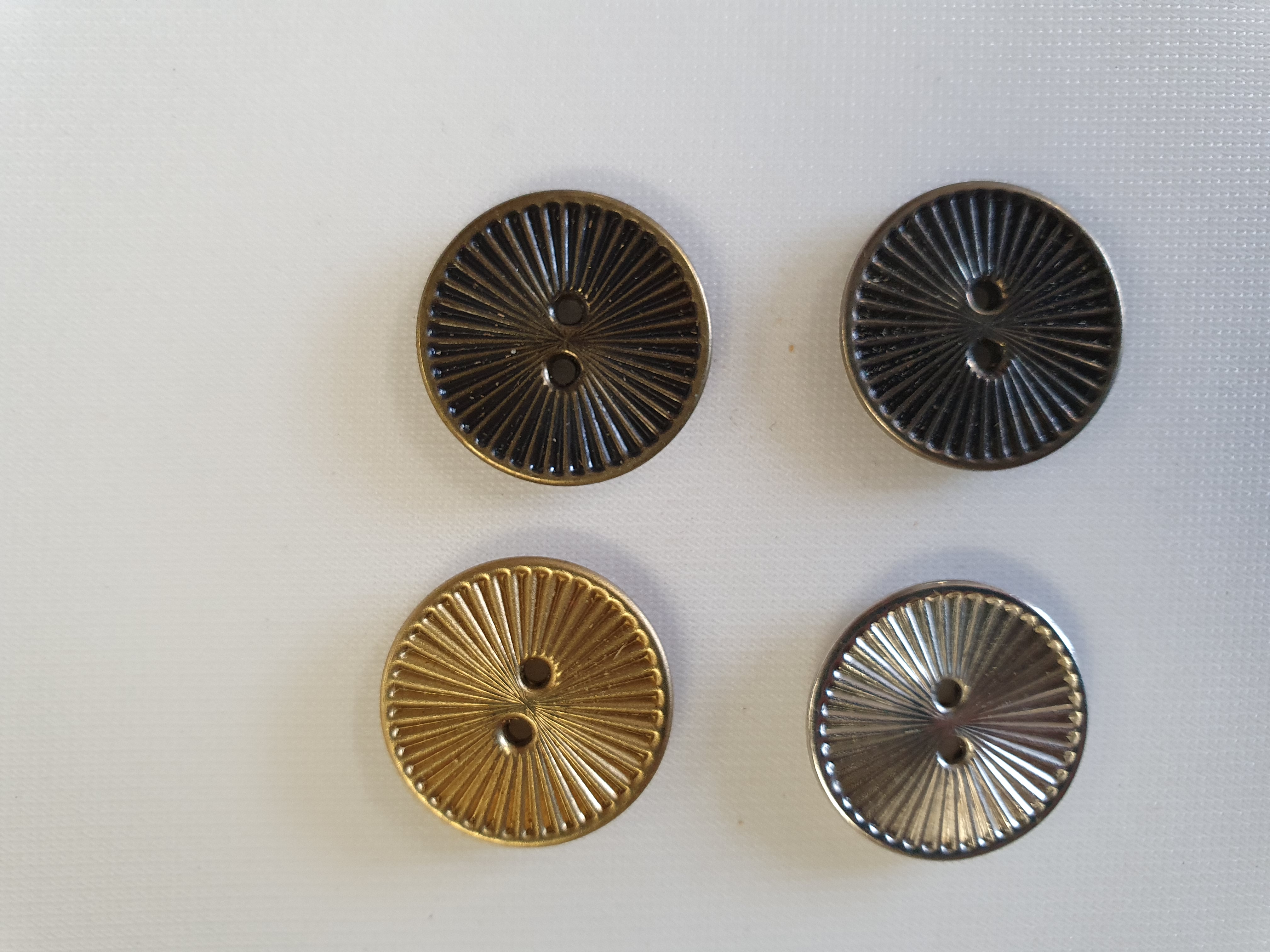 211F-30 19 m metallknapp