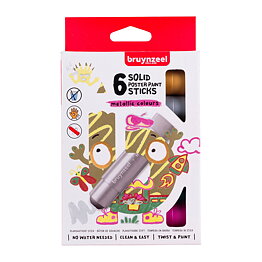 Bruynzeel Poster paint stick set Metallic