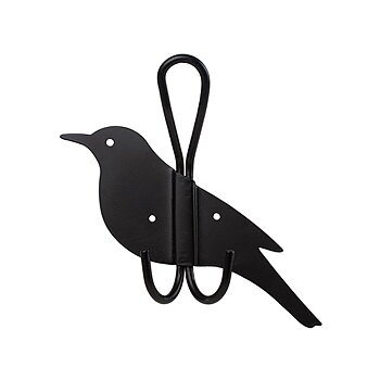 Patère en Métal Merle Noir