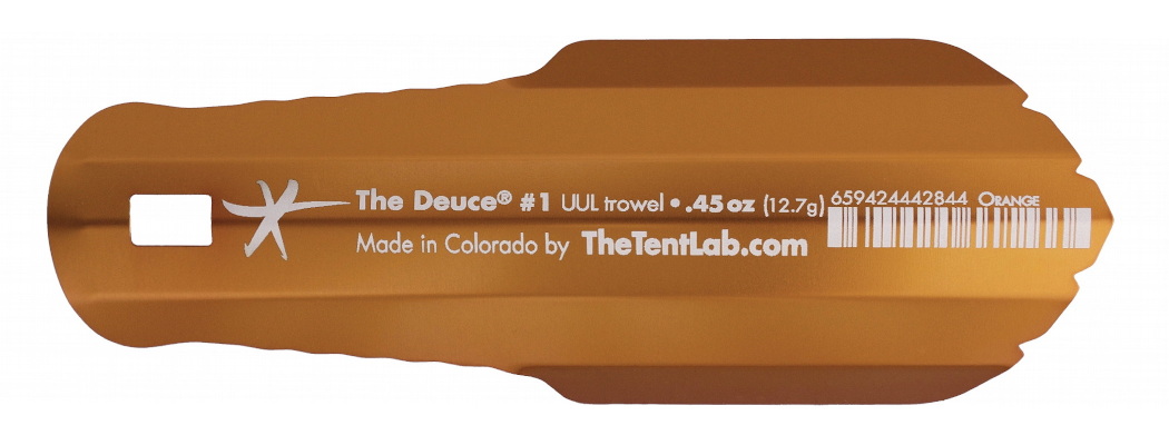 The Deuce #1 Dirtsaw Ultralight backcountry trowel - 2
