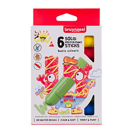 Bruynzeel Poster paint stick set Basic