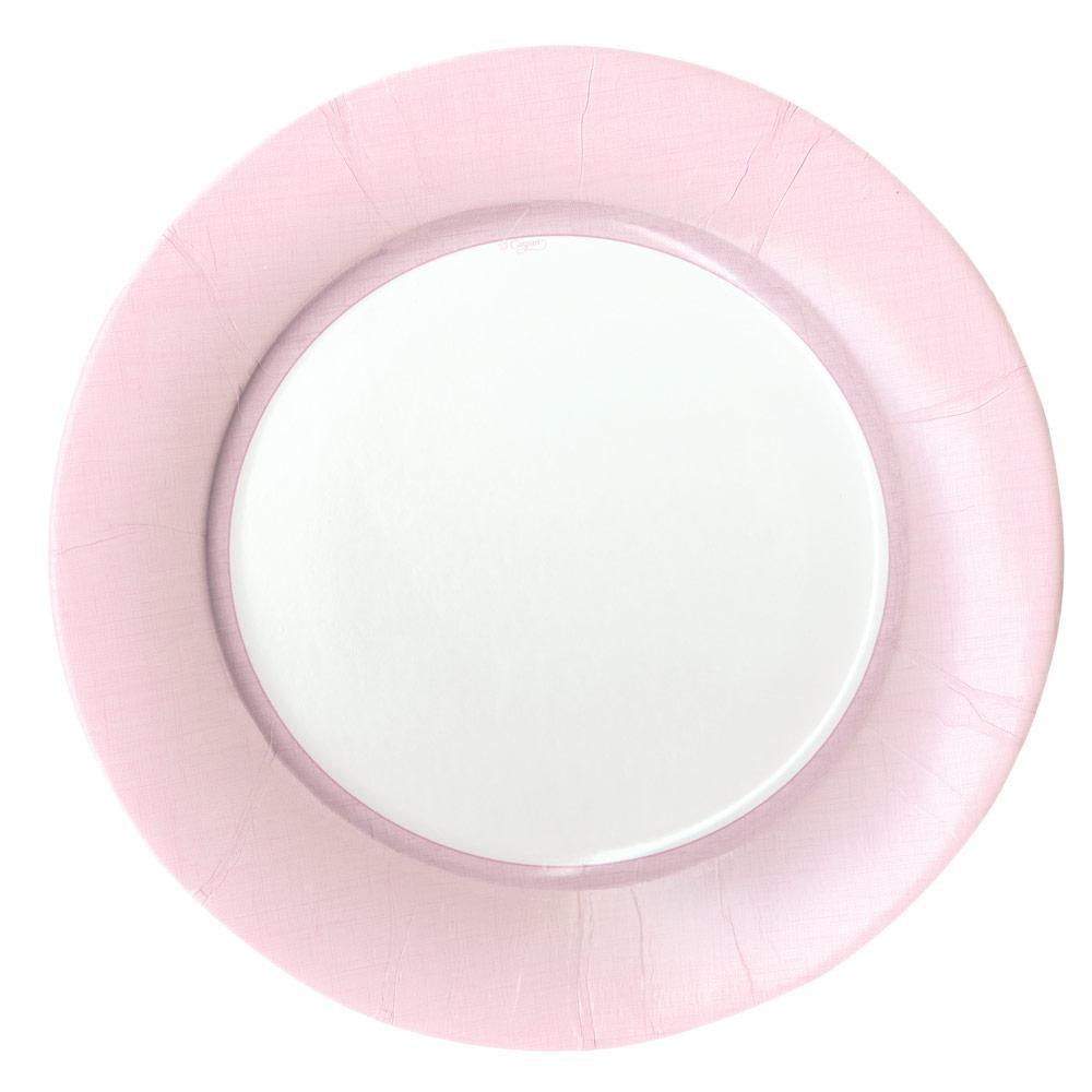 Papperstallrik /  Dinner / Rosa