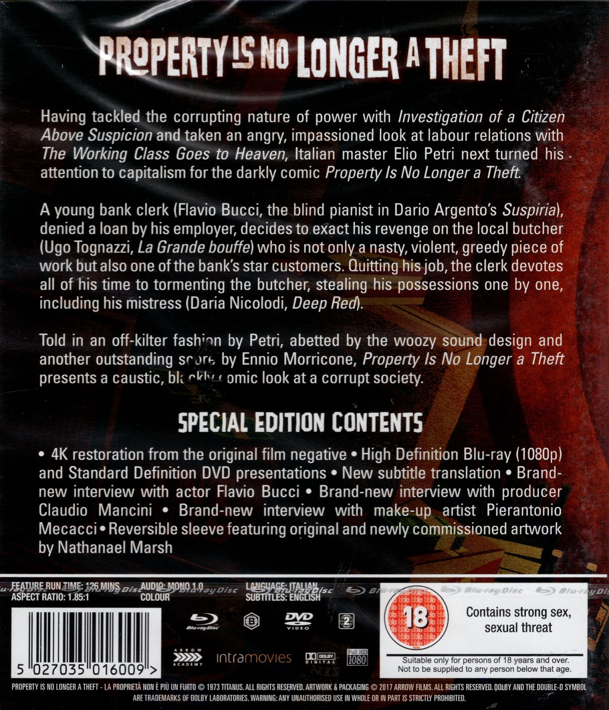 Property Is No Longer A Theft (ej svensk text) (Blu-ray + DVD) - 2
