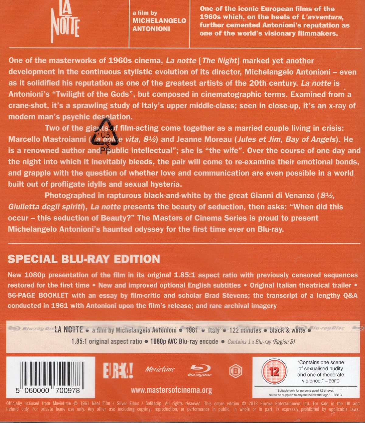 La Notte (ej svensk text) (Blu-ray) - 2