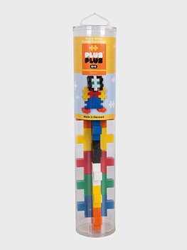 Plus-Plus BIG Tube Basic Färgmix, 15 Delar