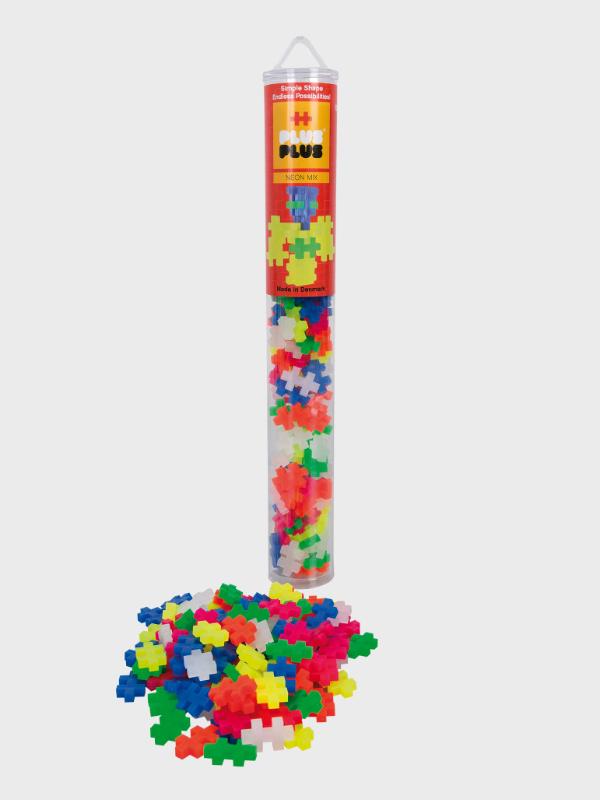 Maxi Tubo Plus-Plus 1 Metro - 520 Pezzi - Assortito - Toys Center
