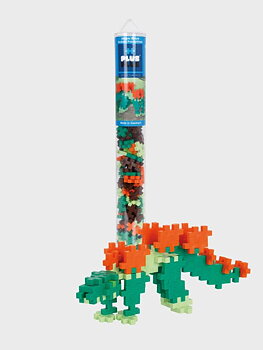 Plus-Plus Tube Stegosaurus, 100 Bitar