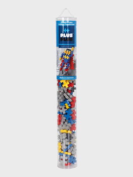 Plus-Plus Tube Superhjälte, 100 Bitar