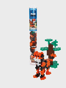 Plus-Plus Tube Tiger, 100 Bitar