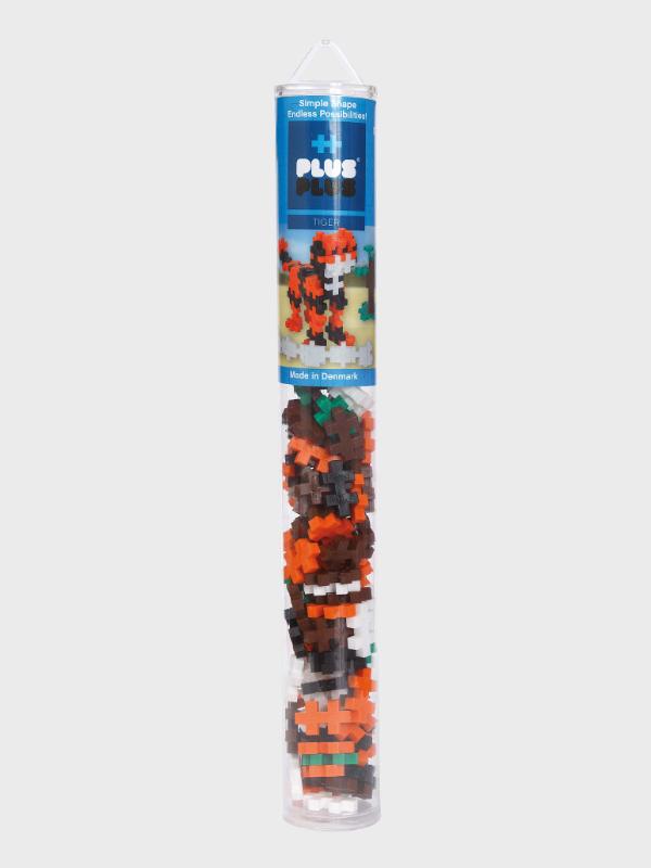 Plus-Plus Tube Tiger, 100 Bitar