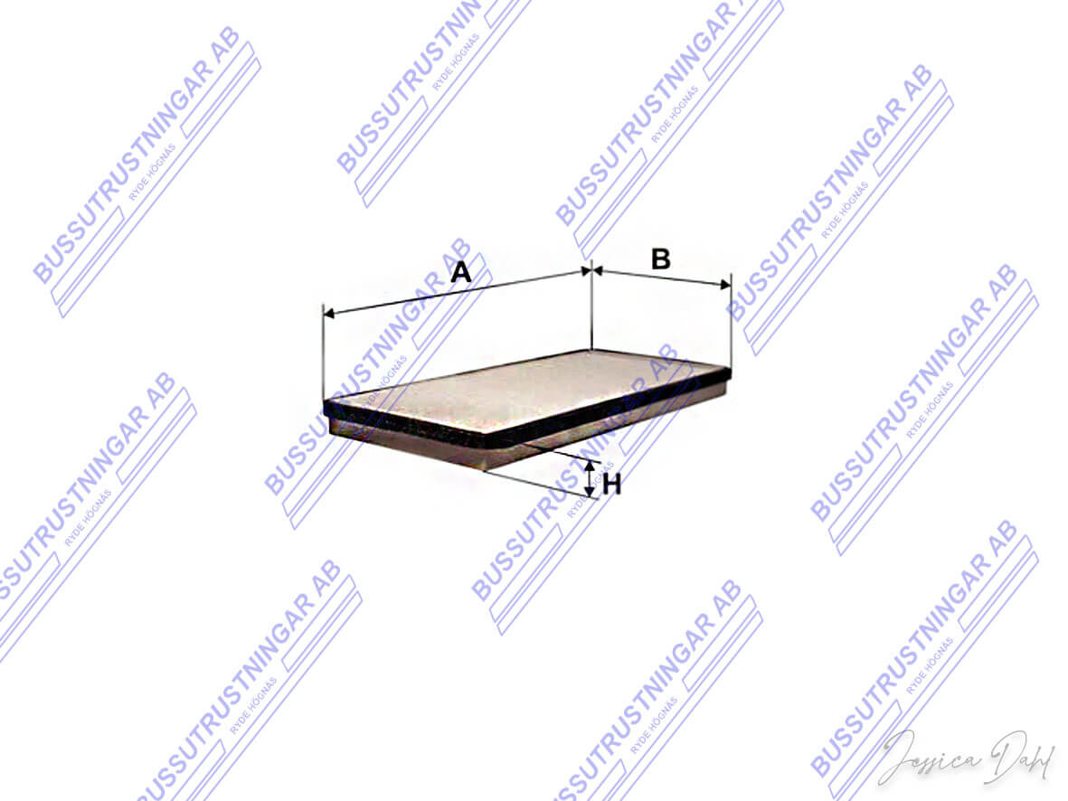 Luftfilter till defroster