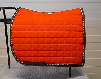 Dressyrschabrak Orange 16" D5, brun/3brungud