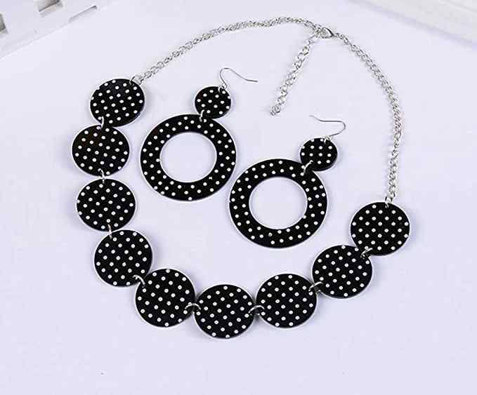 Ladies party accessory set 5-pack black - 2