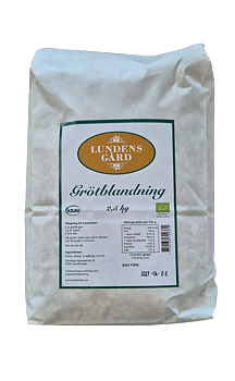 Grötblandning KRAV  2,5 kg, Lundens Eko