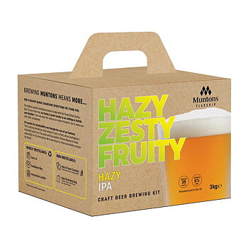 Flagship Hazy IPA beer kit with malt extract