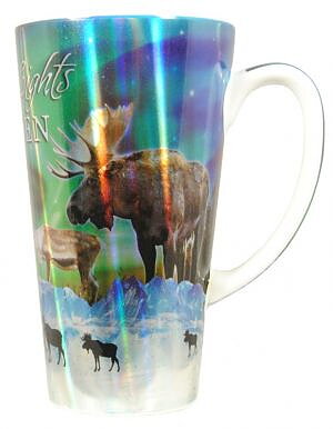 Mug Latte Sweden Northern Lights