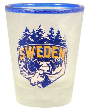 shot glass frost Sweden moose