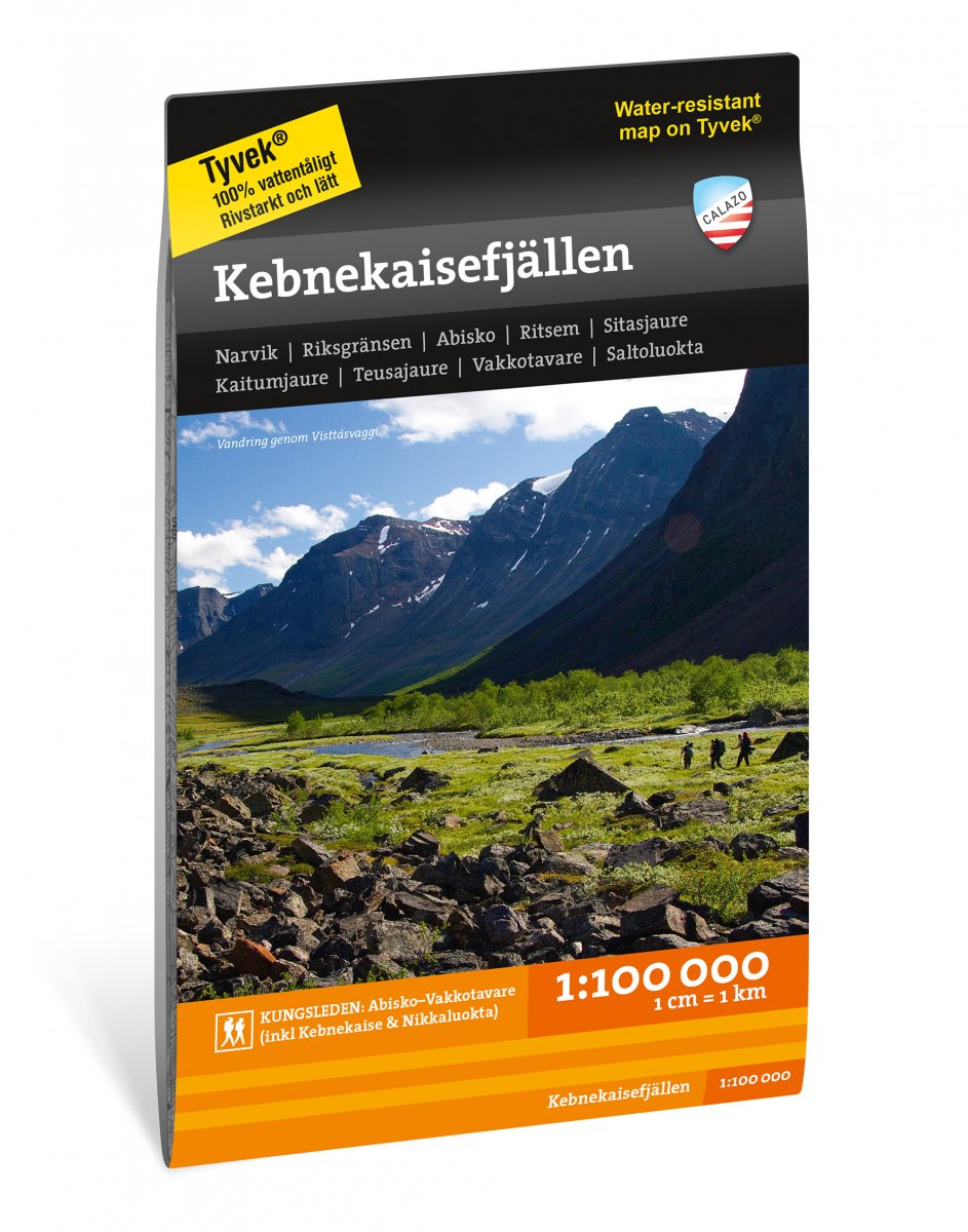Kebnekaisefjällen 1:100.000