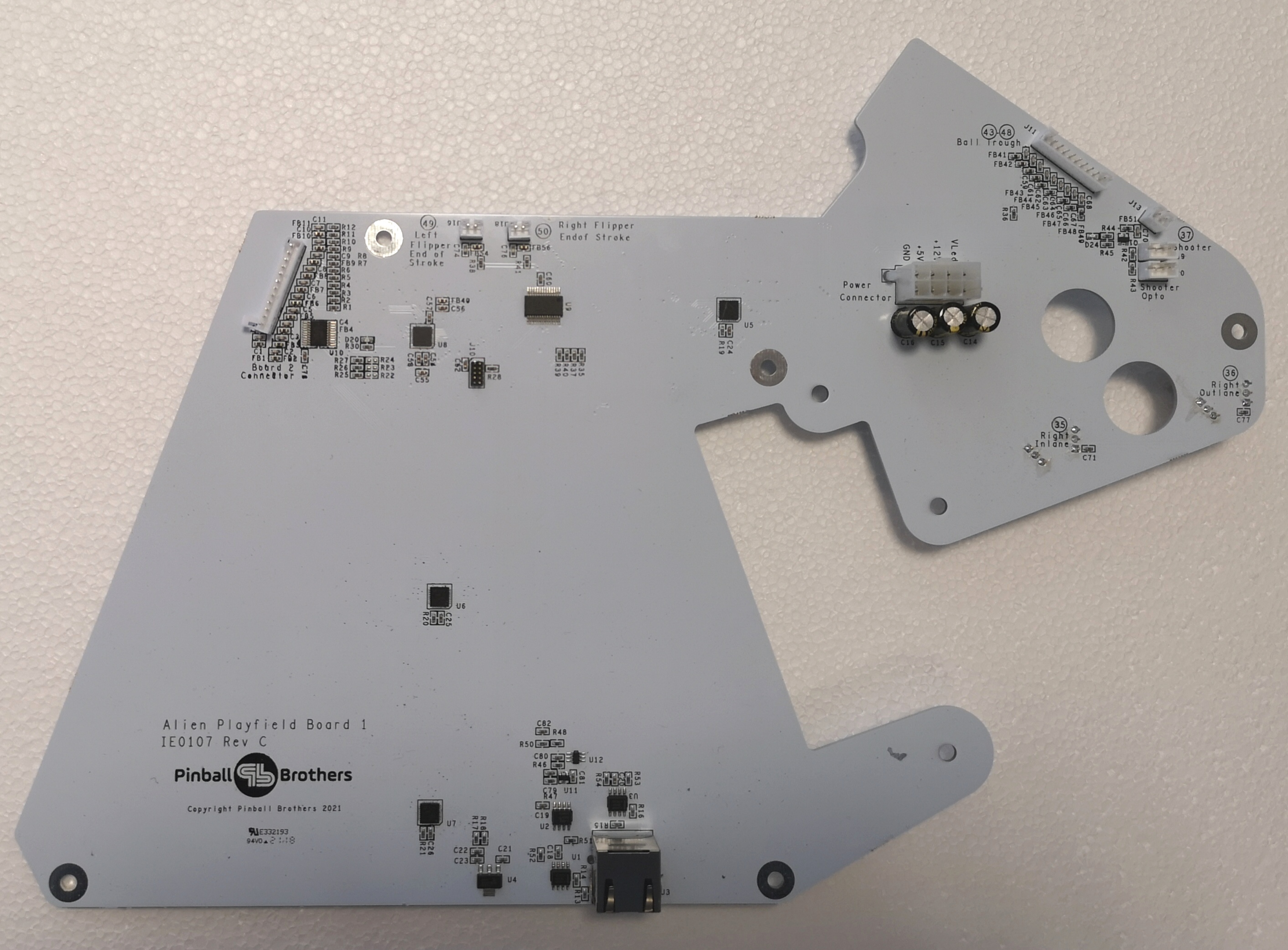 PCB Board IE0107 - Alien (Pinball Brothers)