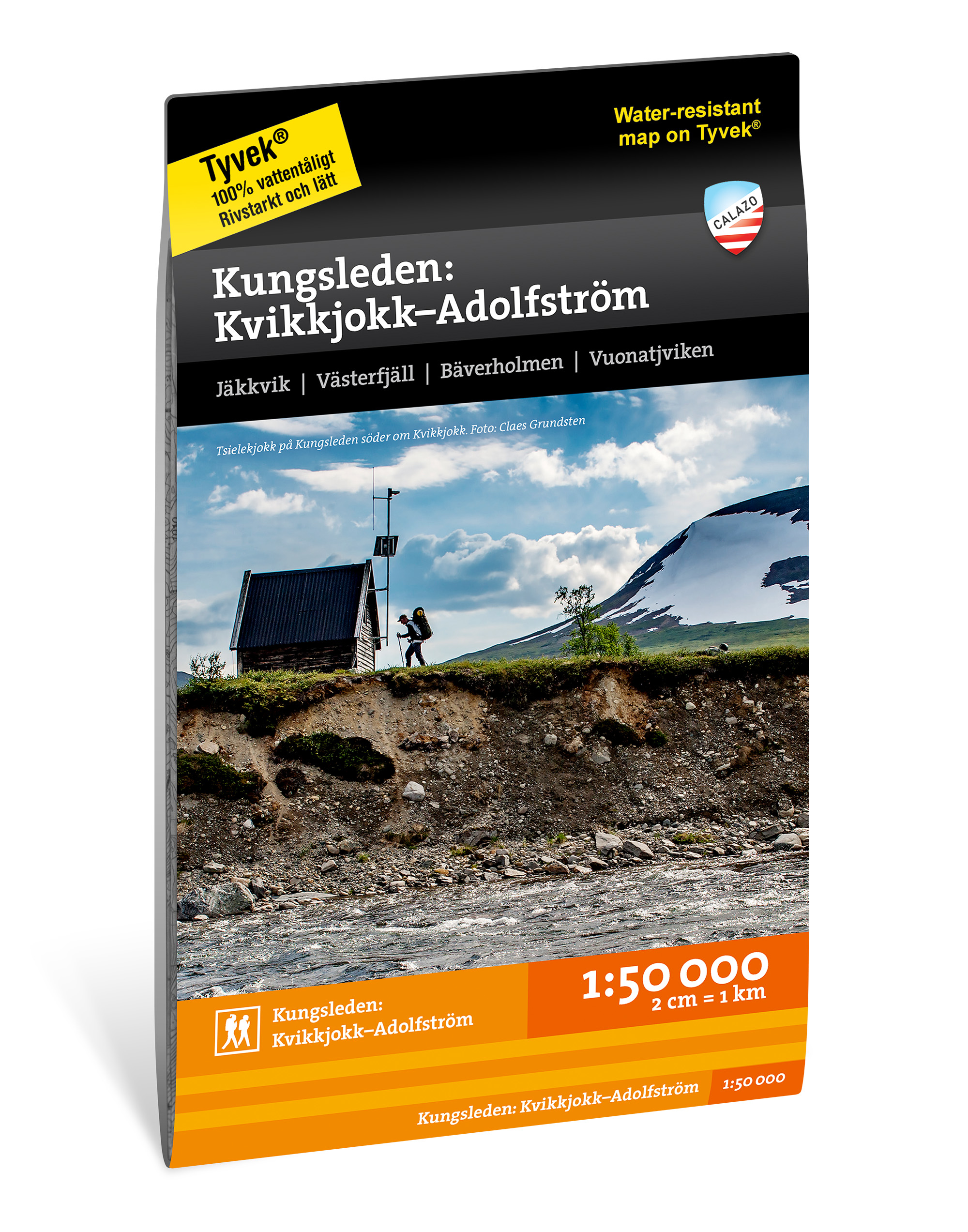 Kungsleden: Kvikkjokk–Adolfström Map 1:50.000