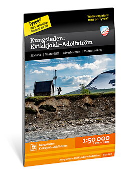 Kungsleden: Kvikkjokk–Adolfström Karta 1:50.000