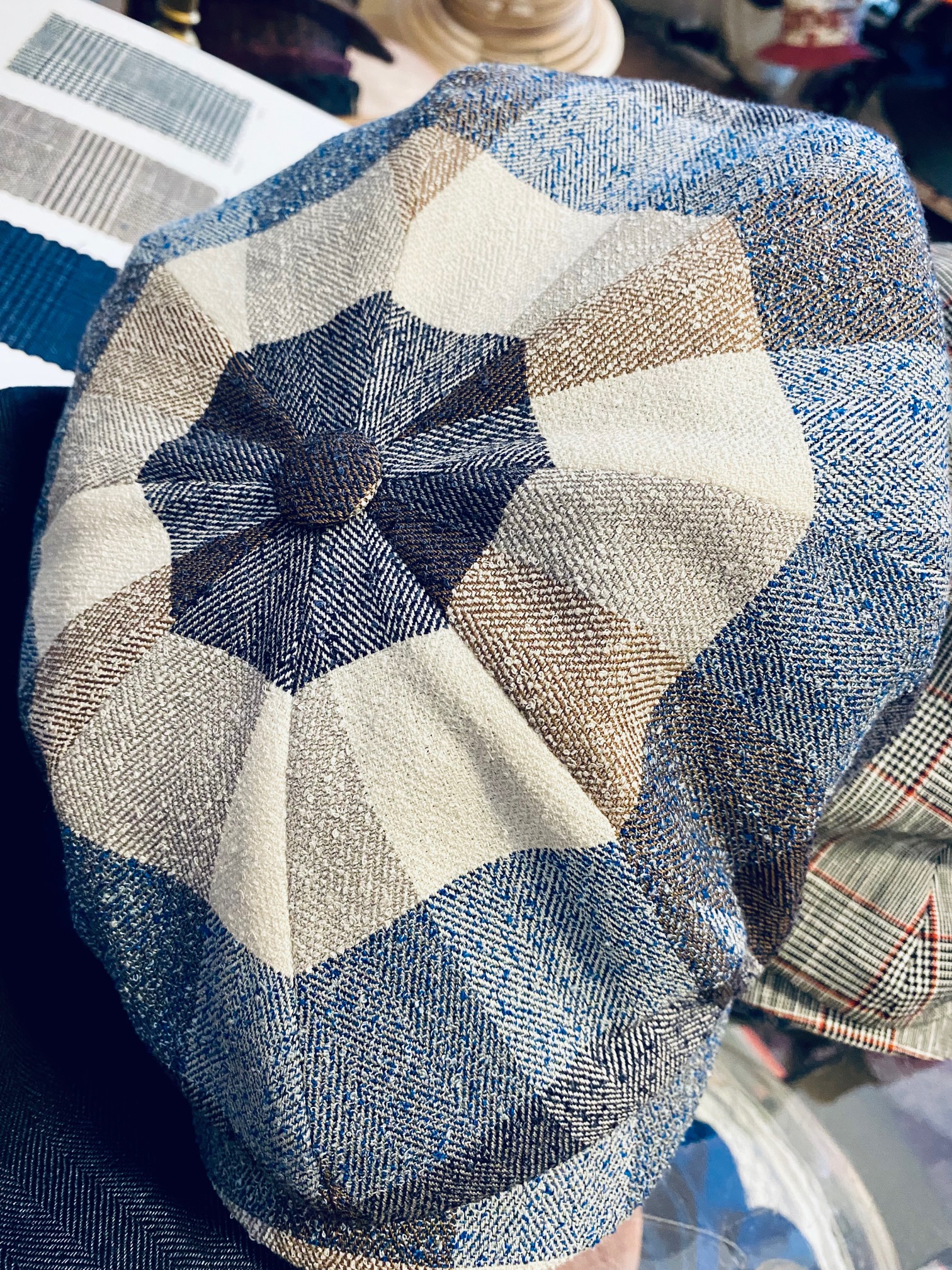  Vår/sommar Newsboy Retro Cap från Wigéns, säljs på Hospitalsgatan 16 - 2