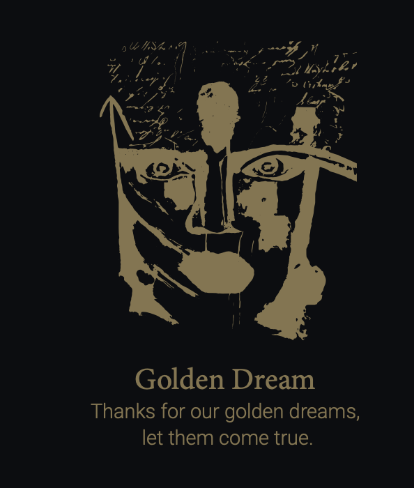 Carolina Gynning Glas - Golden Dream - Gold Edition - 2