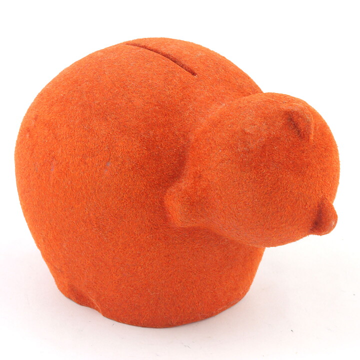 Lisa Larson (1970s) Chubby Bank Bear (Plastic Version) 12/8 cm