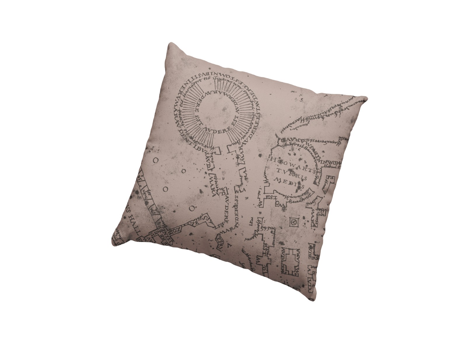 Harry Potter: Marauder's Map Square Cushion - 2