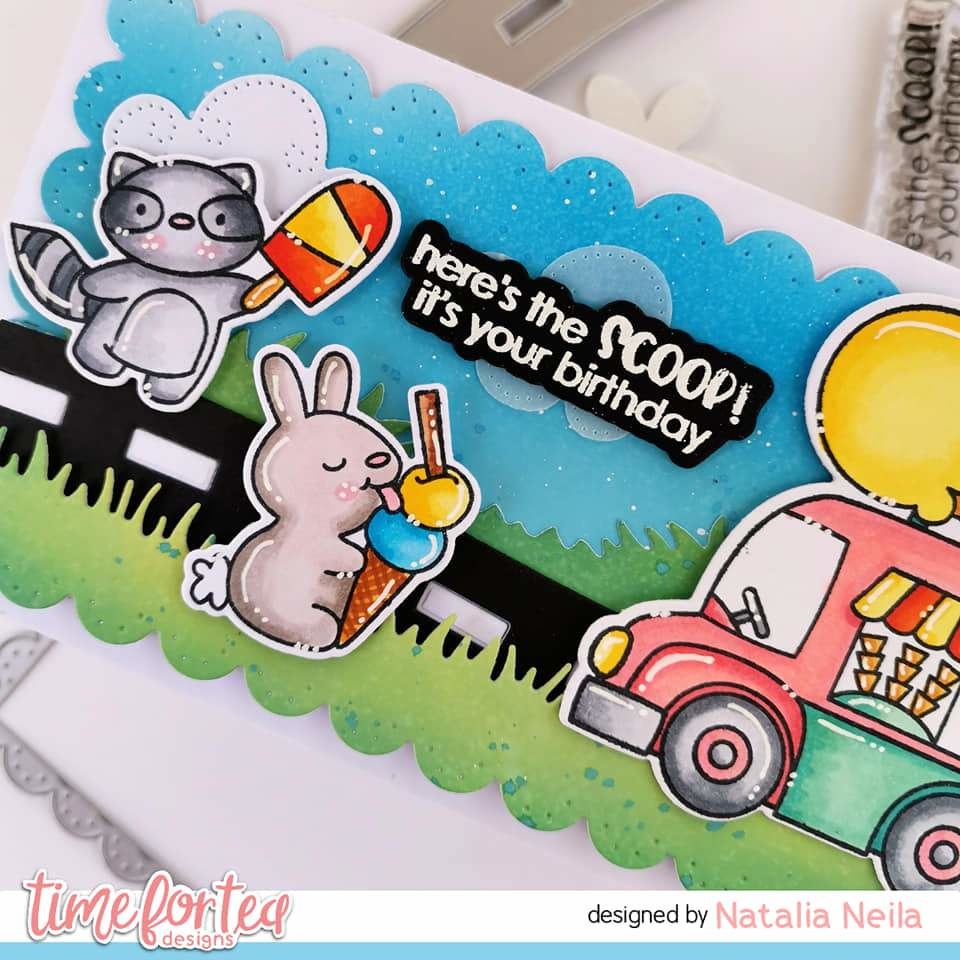 TIME FOR TEA DESIGNS-Cool Critters Clear Stamps  - 5
